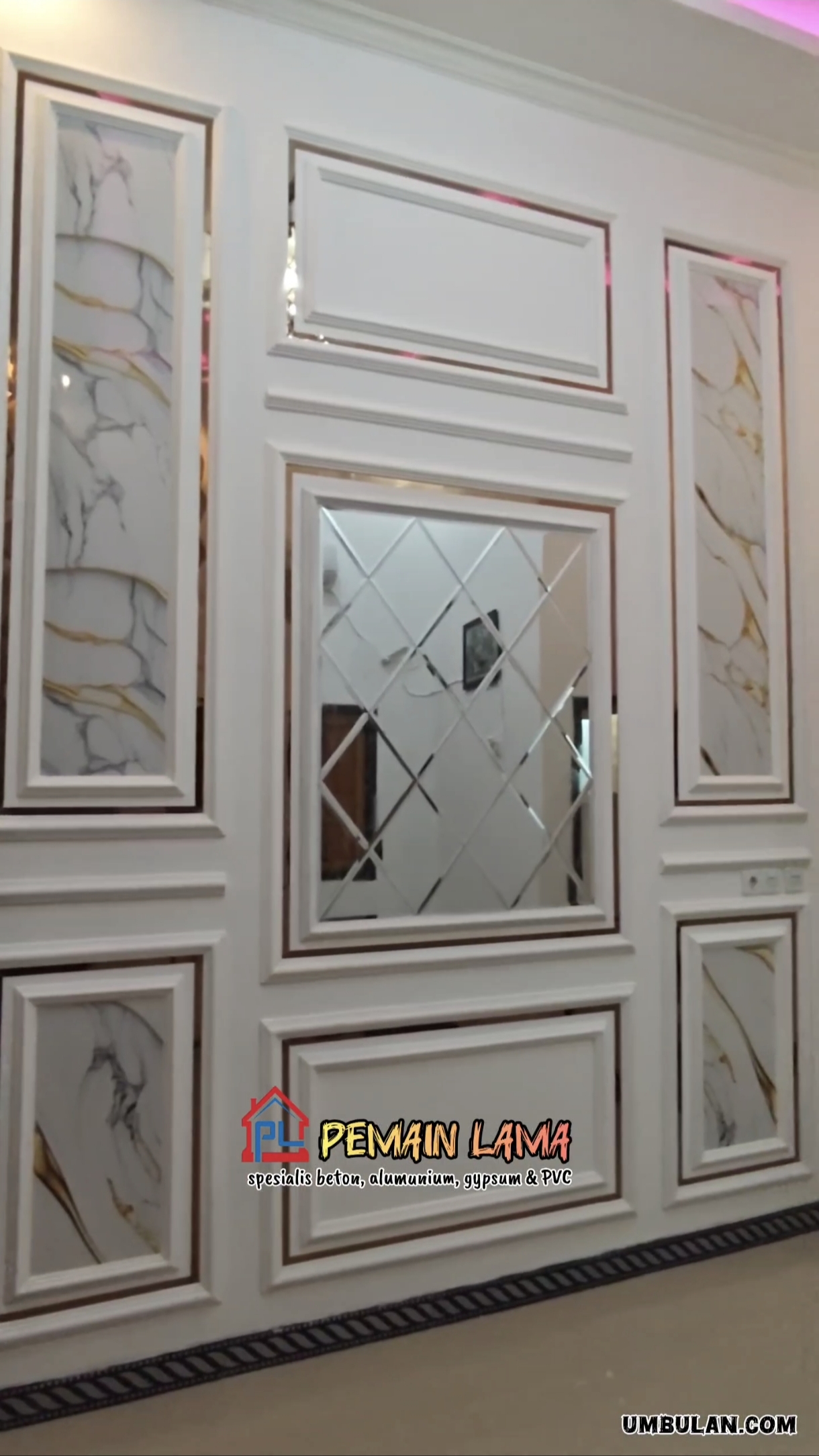 Moulding Kamar Tidur di Jember